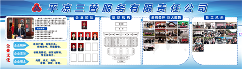 平凉三替服务有限责任公司简介